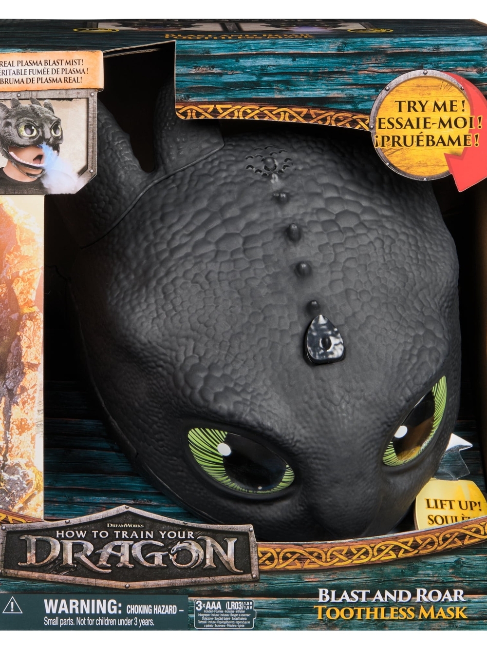 Dreamworks Dragons How To Train Your Dragon, Electronic Blast & Roar Toothless